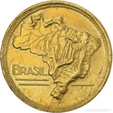 Monedas antiguas de América: [#957222] MONEDA, BRASIL, 2 CRUZEIROS, 1954, MBC, ALUMINIO - BRONCE, KM:559. Lote 314175103