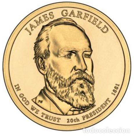 Monedas antiguas de Am&eacute;rica: ONE DOLAR USA 2011 - CECA P - JAMES GARFIELD - 20TH PRESIDENTE - SIN CIRCULAR