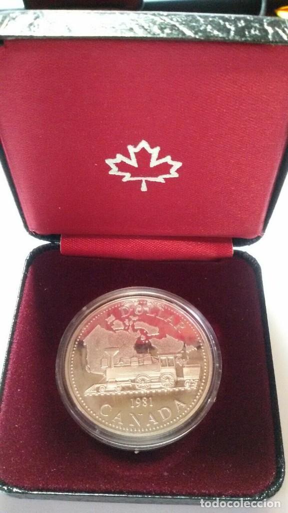 Monedas antiguas de Am&eacute;rica: CANADA 1 DOLAR 1981 ... - Foto 1
