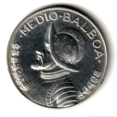 Monedas antiguas de América: PANAMA 1/2 BALBOA PLATA 1967 PROOF - MEDIO BALBOA. Lote 314754448