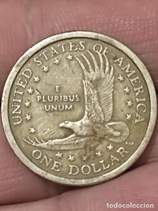 Monedas antiguas de Am&eacute;rica: DOLAR DOLLAR ONE LIBERTY 2000 D CIRCULADA USADA - Foto 3
