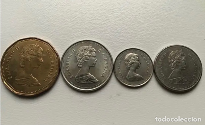 Monedas antiguas de Am&eacute;rica: COLECCI&Oacute;N MONEDAS CANAD&Aacute;. ELISABETH II - Foto 2