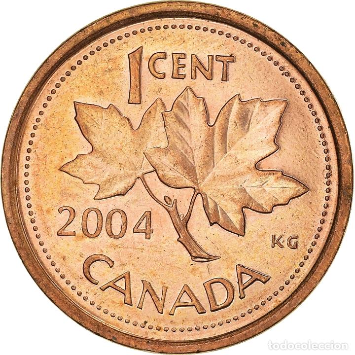 Monedas antiguas de Am&eacute;rica: [#931536] Moneda, Canad&aacute;, Cent, 2004 - Foto 2