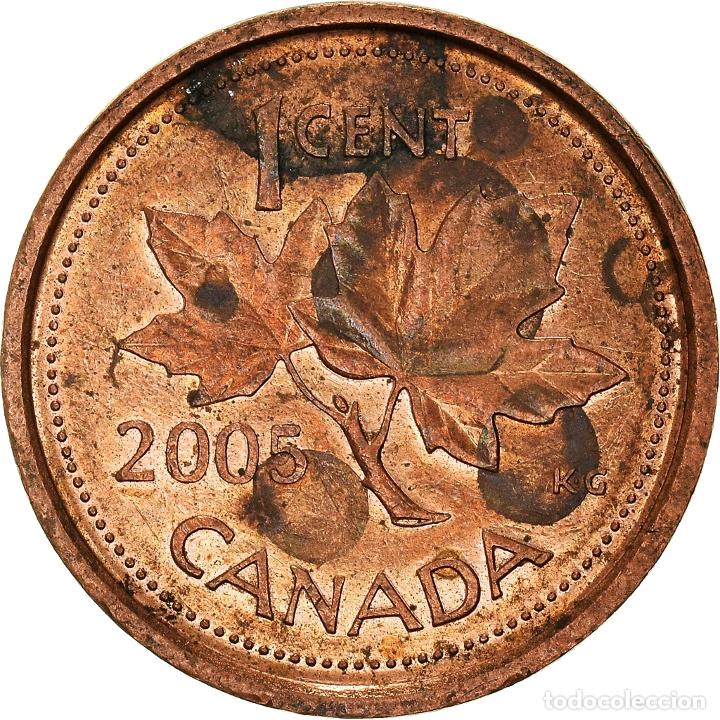 Monedas antiguas de Am&eacute;rica: [#931566] Moneda, Canad&aacute;, Cent, 2005 - Foto 2