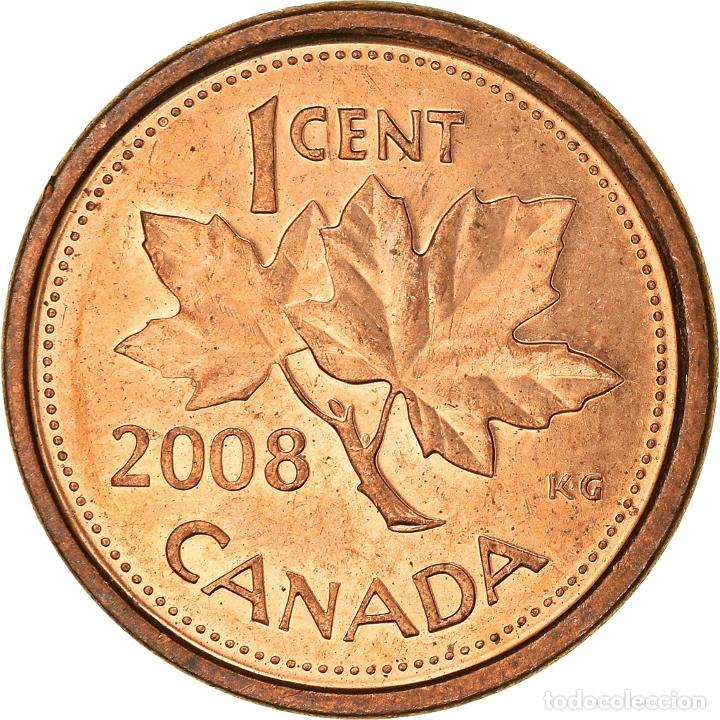 Monedas antiguas de Am&eacute;rica: [#931675] Moneda, Canad&aacute;, Cent, 2008 - Foto 2