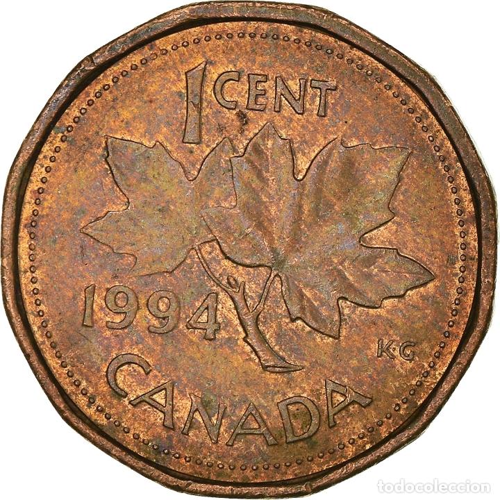 Monedas antiguas de Am&eacute;rica: [#931749] Moneda, Canad&aacute;, Cent, 1994 - Foto 2