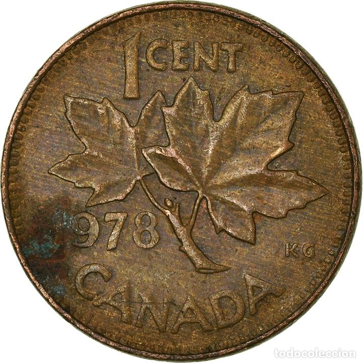 Monedas antiguas de Am&eacute;rica: [#931880] Moneda, Canad&aacute;, Cent, 1978 - Foto 2
