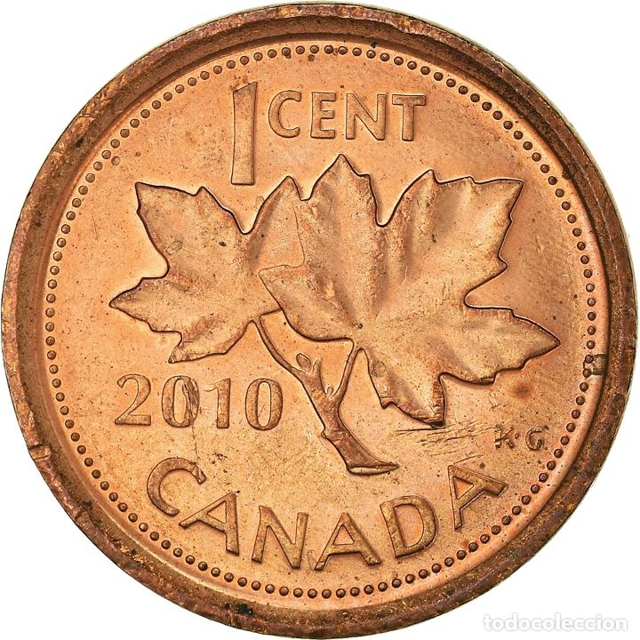 Monedas antiguas de Am&eacute;rica: [#931915] Moneda, Canad&aacute;, Cent, 2010 - Foto 2