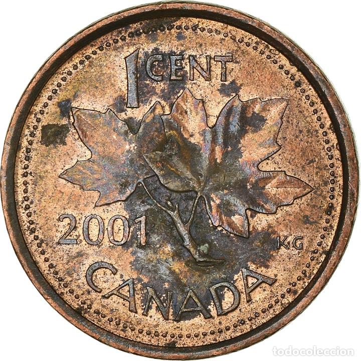 Monedas antiguas de Am&eacute;rica: [#931966] Moneda, Canad&aacute;, Cent, 2001 - Foto 2