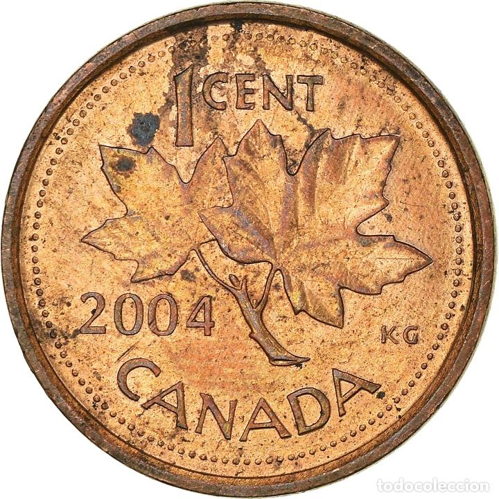 Monedas antiguas de Am&eacute;rica: [#931831] Moneda, Canad&aacute;, Cent, 2004 - Foto 2