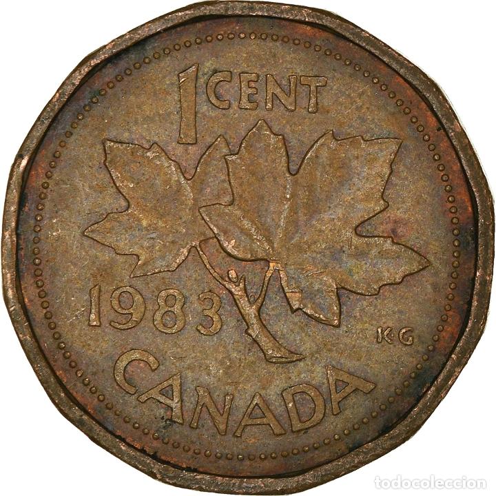 Monedas antiguas de Am&eacute;rica: [#931693] Moneda, Canad&aacute;, Cent, 1983 - Foto 2