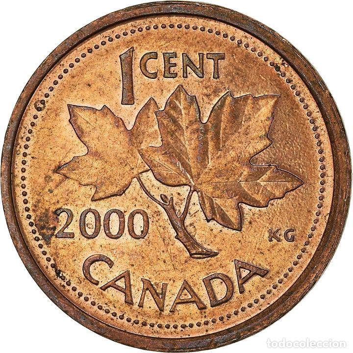 Monedas antiguas de Am&eacute;rica: [#932647] Moneda, Canad&aacute;, Cent, 2000 - Foto 2