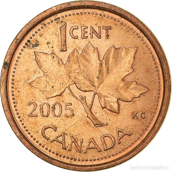 Monedas antiguas de Am&eacute;rica: [#931886] Moneda, Canad&aacute;, Cent, 2005 - Foto 2