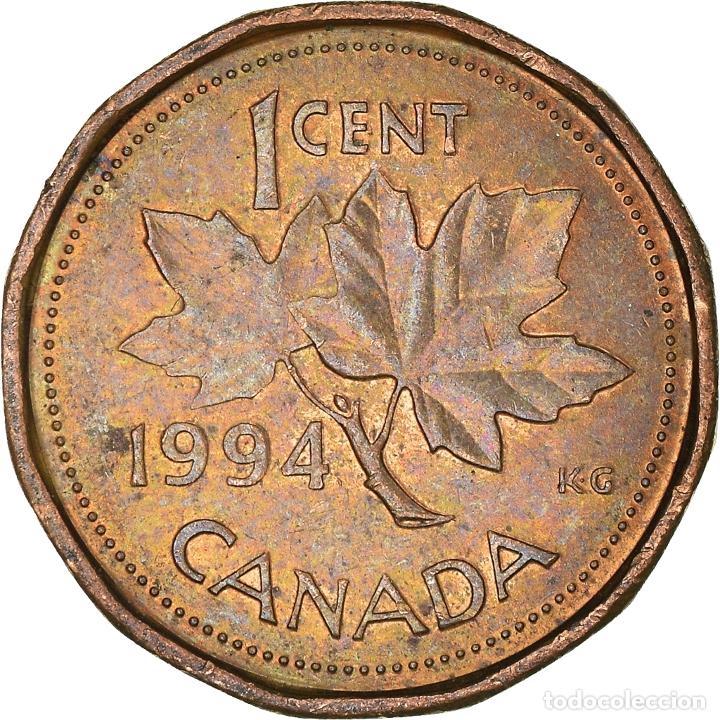 Monedas antiguas de Am&eacute;rica: [#932953] Moneda, Canad&aacute;, Cent, 1994 - Foto 2
