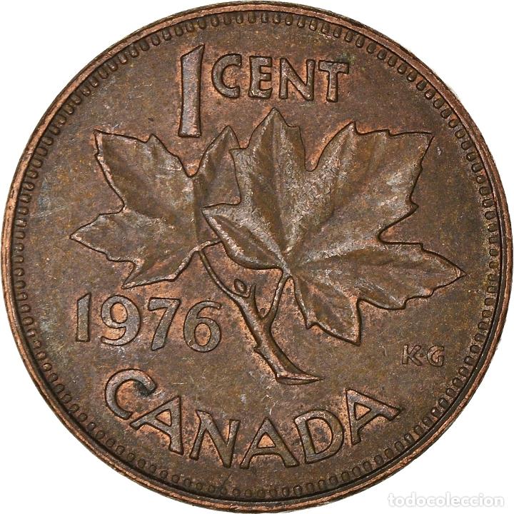 Monedas antiguas de Am&eacute;rica: [#933073] Moneda, Canad&aacute;, Cent, 1976 - Foto 2