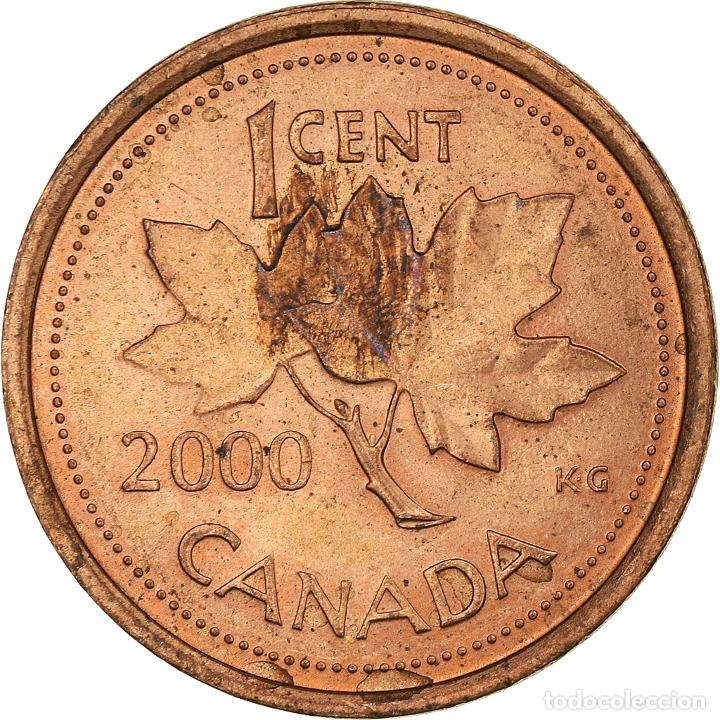 Monedas antiguas de Am&eacute;rica: [#932425] Moneda, Canad&aacute;, Cent, 2000 - Foto 2