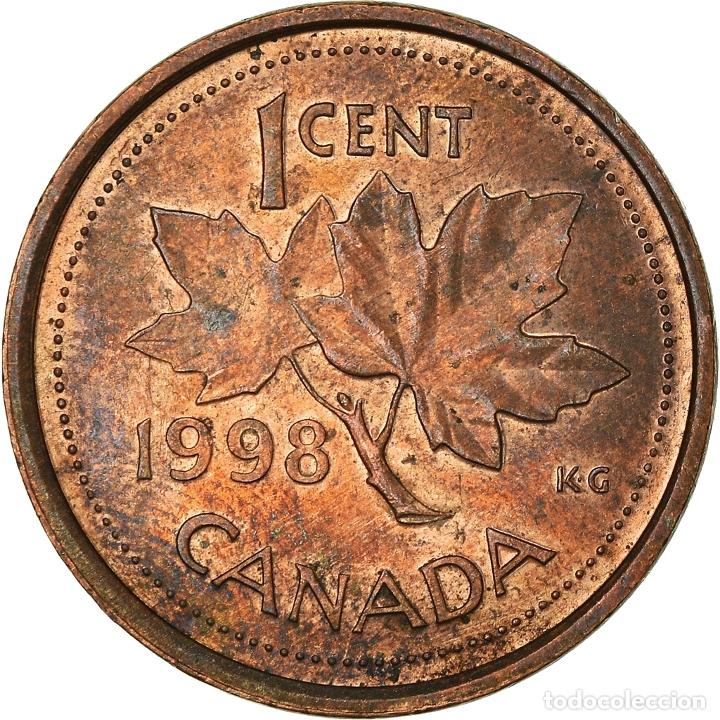 Monedas antiguas de Am&eacute;rica: [#932508] Moneda, Canad&aacute;, Cent, 1998 - Foto 2