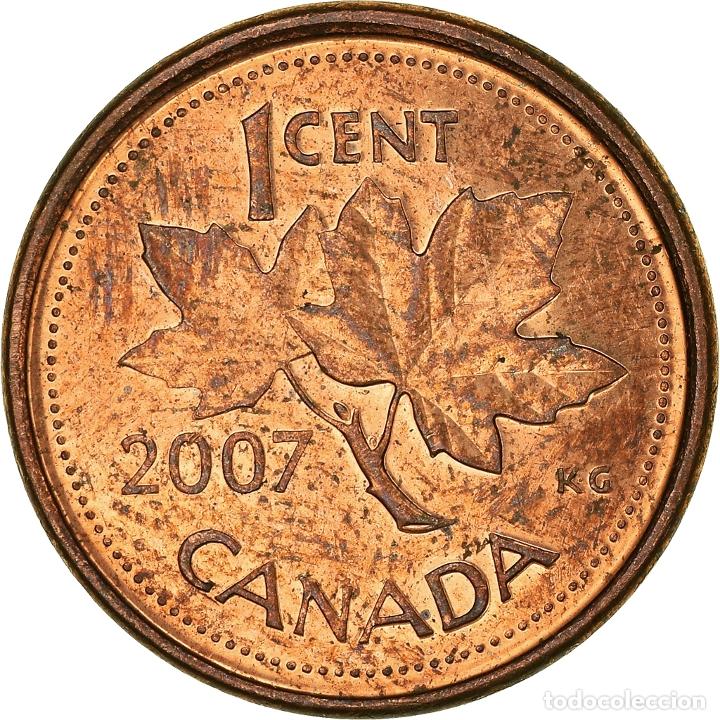 Monedas antiguas de Am&eacute;rica: [#932730] Moneda, Canad&aacute;, Cent, 2007 - Foto 2