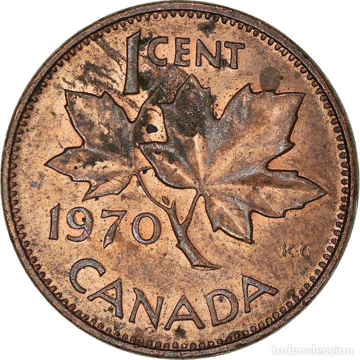 Monedas antiguas de Am&eacute;rica: [#932814] Moneda, Canad&aacute;, Cent, 1970 - Foto 2