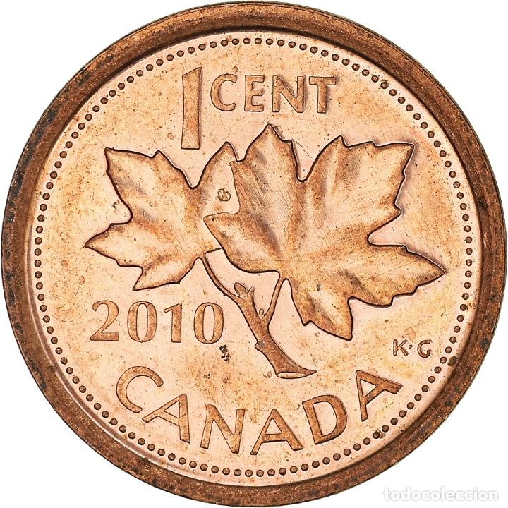 Monedas antiguas de Am&eacute;rica: [#933477] Moneda, Canad&aacute;, Cent, 2010 - Foto 2