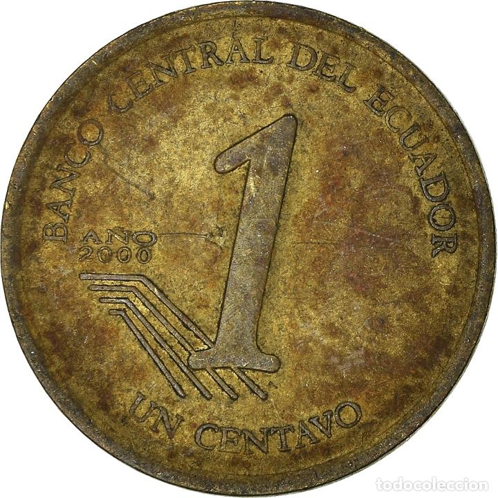 Monedas antiguas de Am&eacute;rica: [#932760] Moneda, Ecuador, Centavo, Un, 2000 - Foto 2