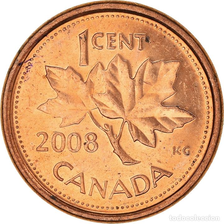 Monedas antiguas de Am&eacute;rica: [#933156] Moneda, Canad&aacute;, Cent, 2008 - Foto 2