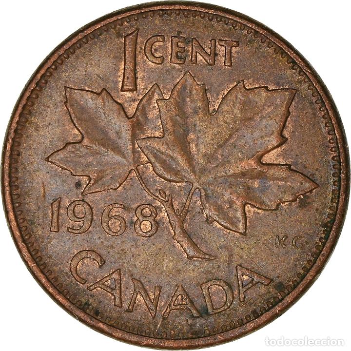 Monedas antiguas de Am&eacute;rica: [#932783] Moneda, Canad&aacute;, Cent, 1968 - Foto 2