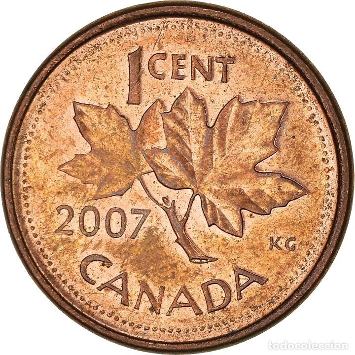 Monedas antiguas de Am&eacute;rica: [#933293] Moneda, Canad&aacute;, Cent, 2007 - Foto 2