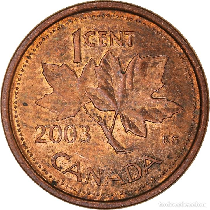 Monedas antiguas de Am&eacute;rica: [#933185] Moneda, Canad&aacute;, Cent, 2003 - Foto 2