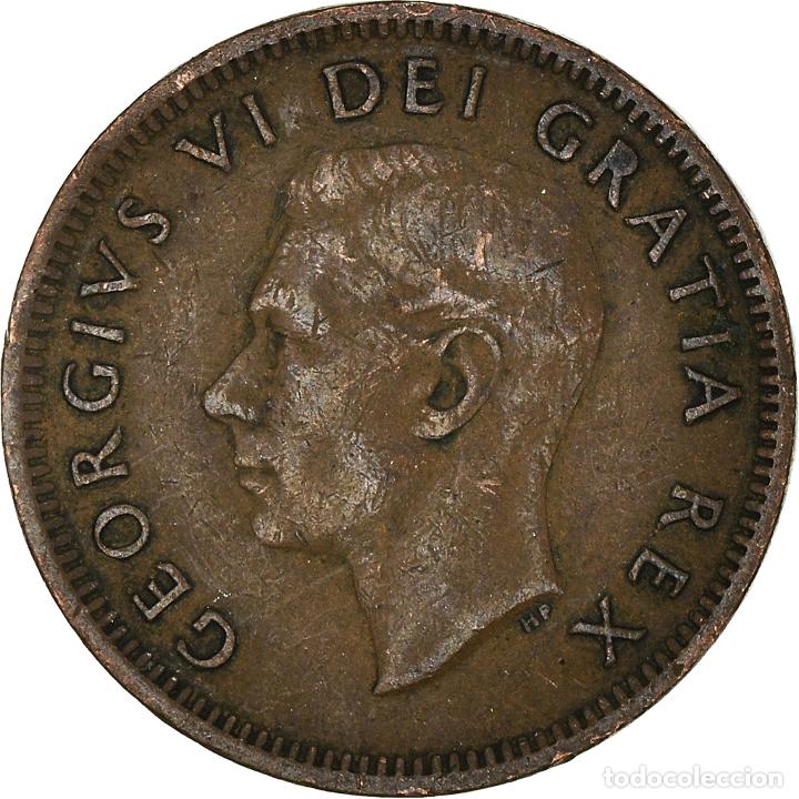 Monedas antiguas de Am&eacute;rica: [#933300] Moneda, Canad&aacute;, Cent, 1951 - Foto 1