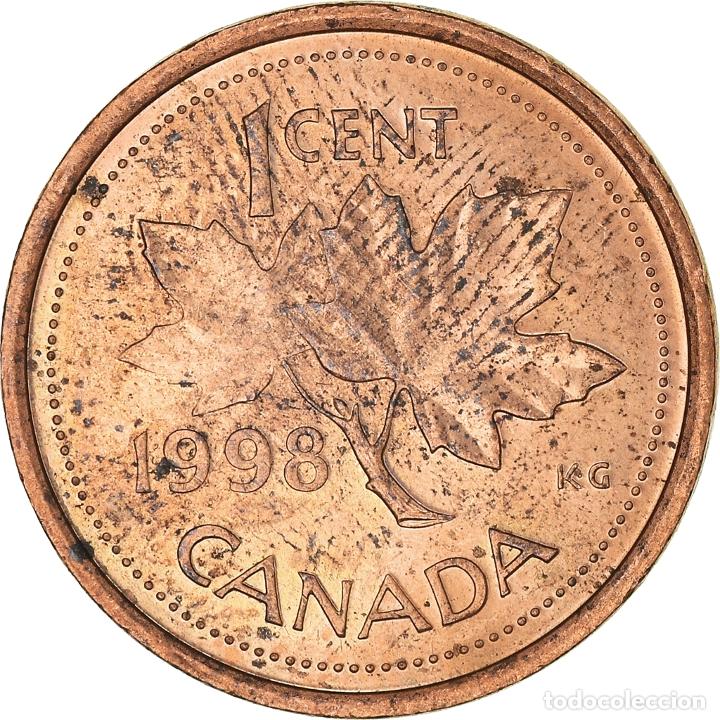 Monedas antiguas de Am&eacute;rica: [#933346] Moneda, Canad&aacute;, Cent, 1998 - Foto 2