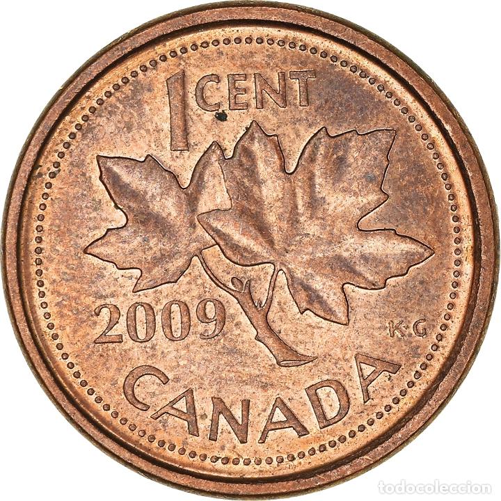 Monedas antiguas de Am&eacute;rica: [#933410] Moneda, Canad&aacute;, Cent, 2009 - Foto 2