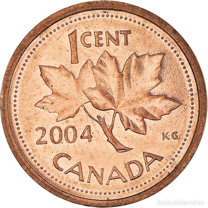 Monedas antiguas de Am&eacute;rica: [#933473] Moneda, Canad&aacute;, Cent, 2004 - Foto 2