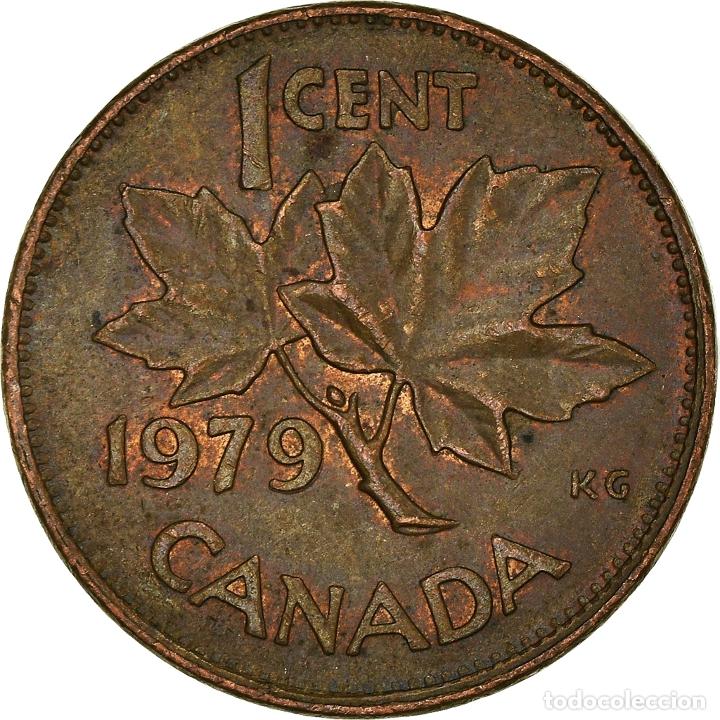 Monedas antiguas de Am&eacute;rica: [#932740] Moneda, Canad&aacute;, Cent, 1979 - Foto 2