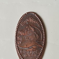 Monedas antiguas de América: MONEDA ELONGADA THE MAGIC CARPETS ALADDIN MAGIC KINGDOM USA. Lote 318547538