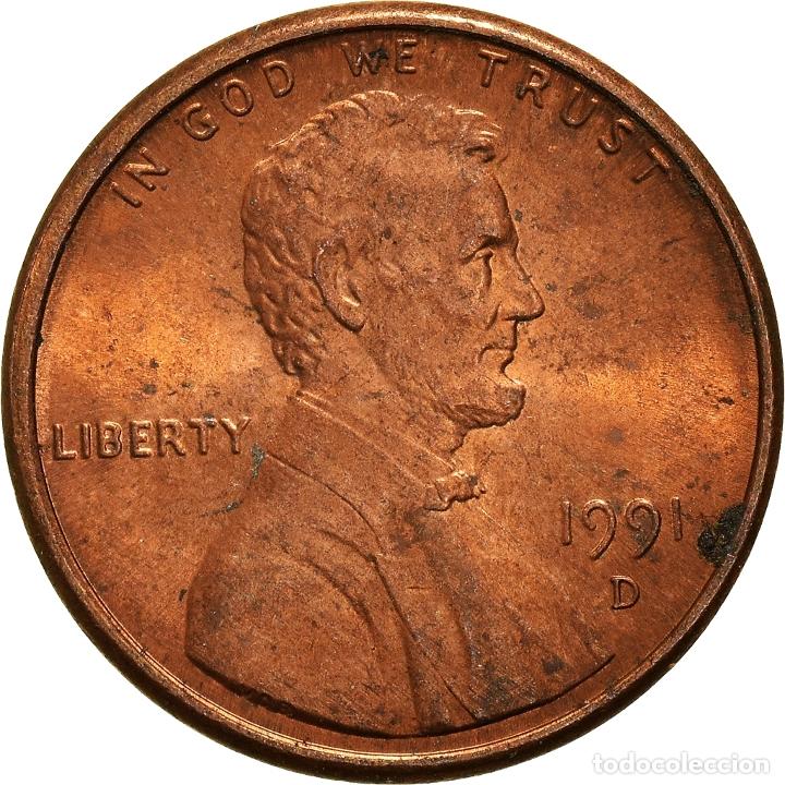 Monedas antiguas de Am&eacute;rica: [#931723] Moneda, Estados Unidos, Cent, 1991 - Foto 1