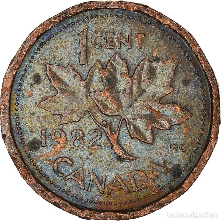Monedas antiguas de Am&eacute;rica: [#933168] Moneda, Canad&aacute;, Cent, 1982 - Foto 2