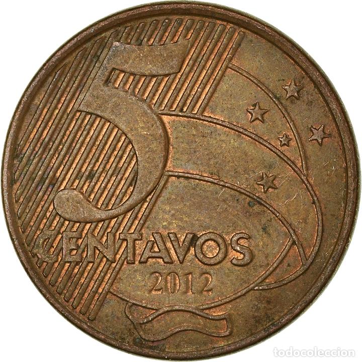 Monedas antiguas de Am&eacute;rica: [#932501] Moneda, Brasil, 5 Centavos, 2012 - Foto 2