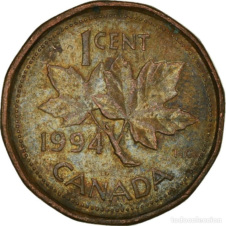 Monedas antiguas de Am&eacute;rica: [#932729] Moneda, Canad&aacute;, Cent, 1994 - Foto 2