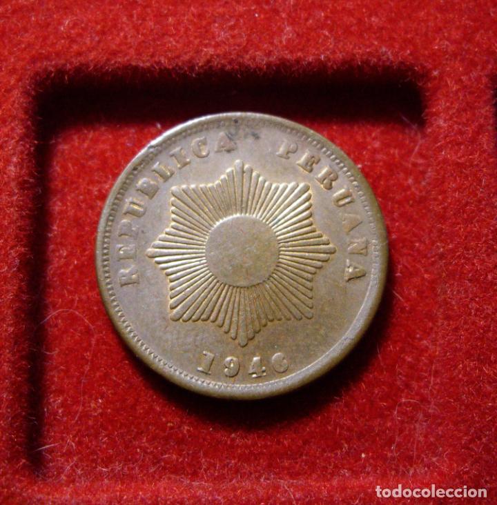 Monedas antiguas de Am&eacute;rica: PERU - 2 CENTAVOS - 1946 - Foto 1