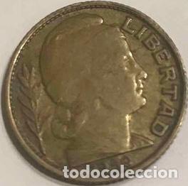 Monedas antiguas de Am&eacute;rica: 10 centavos 1950 mb argentina - Foto 1