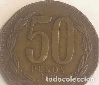 Monedas antiguas de Am&eacute;rica: 50 pesos chile 1981 - Foto 1
