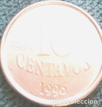 Monedas antiguas de Am&eacute;rica: 10 centavos 1996 brasil - Foto 1