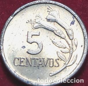 Monedas antiguas de Am&eacute;rica: moneda 5 centavos peru 1974 - Foto 1