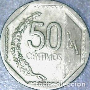 Monedas antiguas de Am&eacute;rica: peru moneda 50 centavos 2006 km 3074 - Foto 1