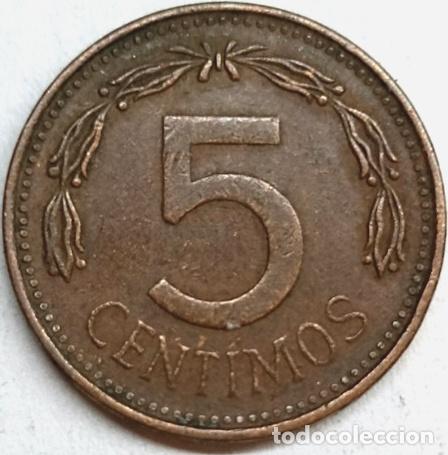 Monedas antiguas de Am&eacute;rica: moneda 5 centimos venezuela 1976 - Foto 1