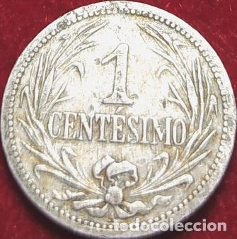 Monedas antiguas de Am&eacute;rica: moneda 1 centesimo uruguay 1901 - Foto 1