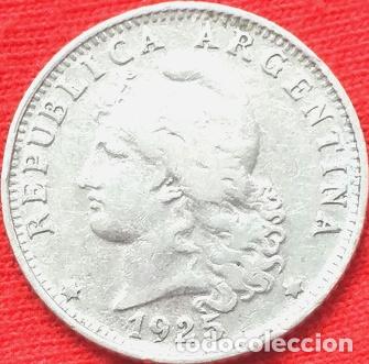 Monedas antiguas de Am&eacute;rica: 1925 argentina moneda de 20 centavos cj75 - Foto 1