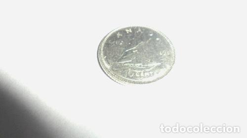 Monedas antiguas de Am&eacute;rica: moneda canada 10 cents 1976 - Foto 1