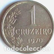 Monedas antiguas de Am&eacute;rica: moneda brasil 1970 - Foto 1
